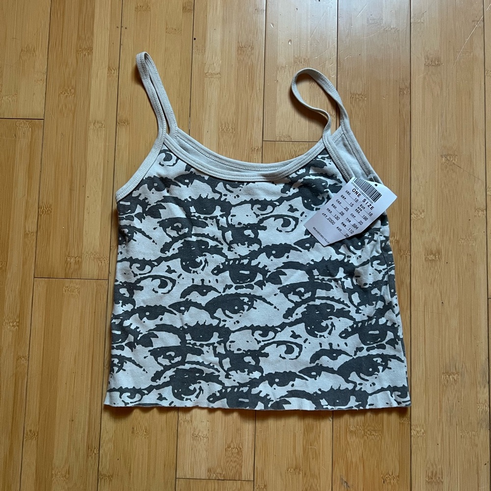 NWT Brandy Melville eye tank top